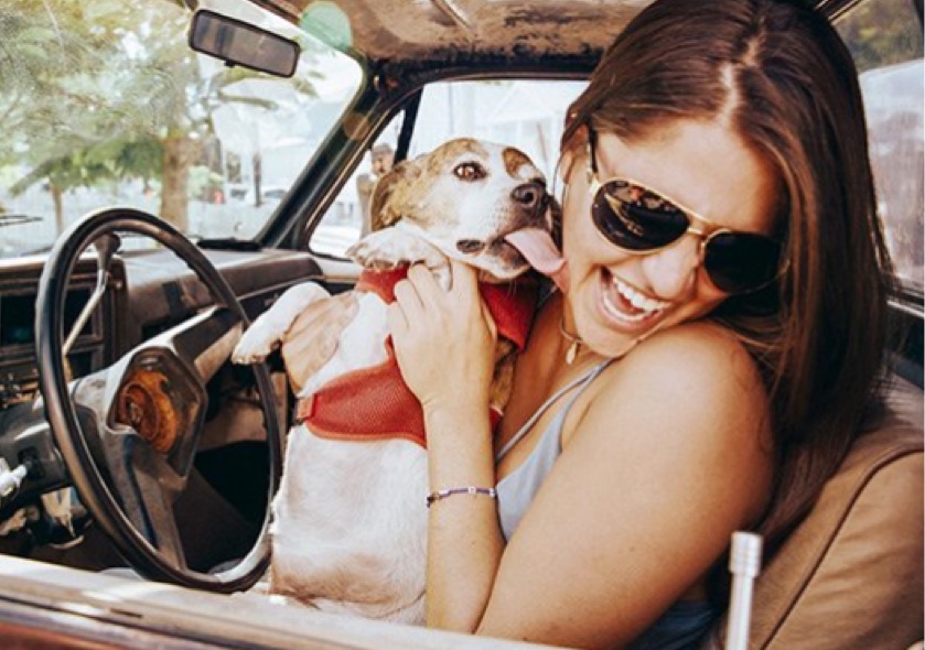 costa-sunglasses-woman-and-dog-image