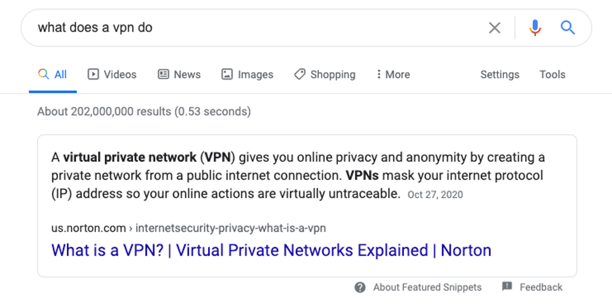What Does a VPN Do
