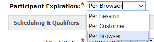 SFCC A-B test settings