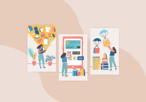 Salesforce Commerce Cloud Illustration