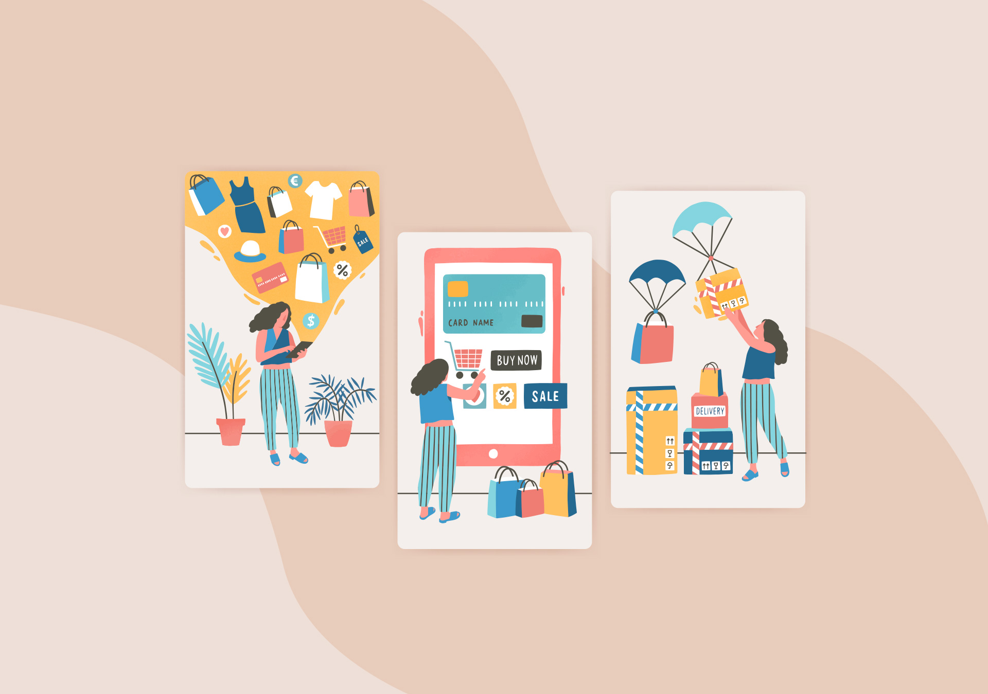 Salesforce Commerce Cloud Illustration