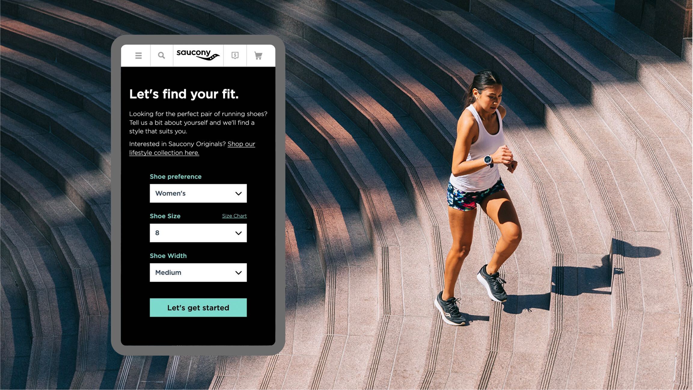 Saucony Shoe Advisor