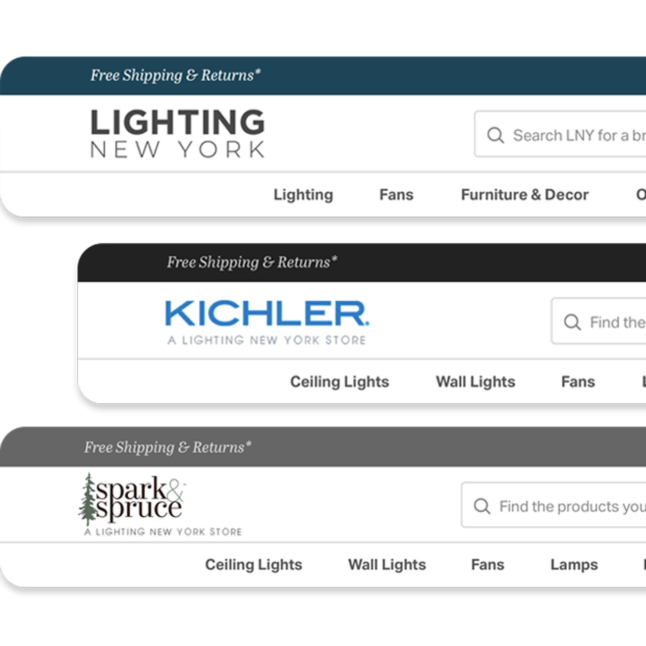 Lighting New York Microsites