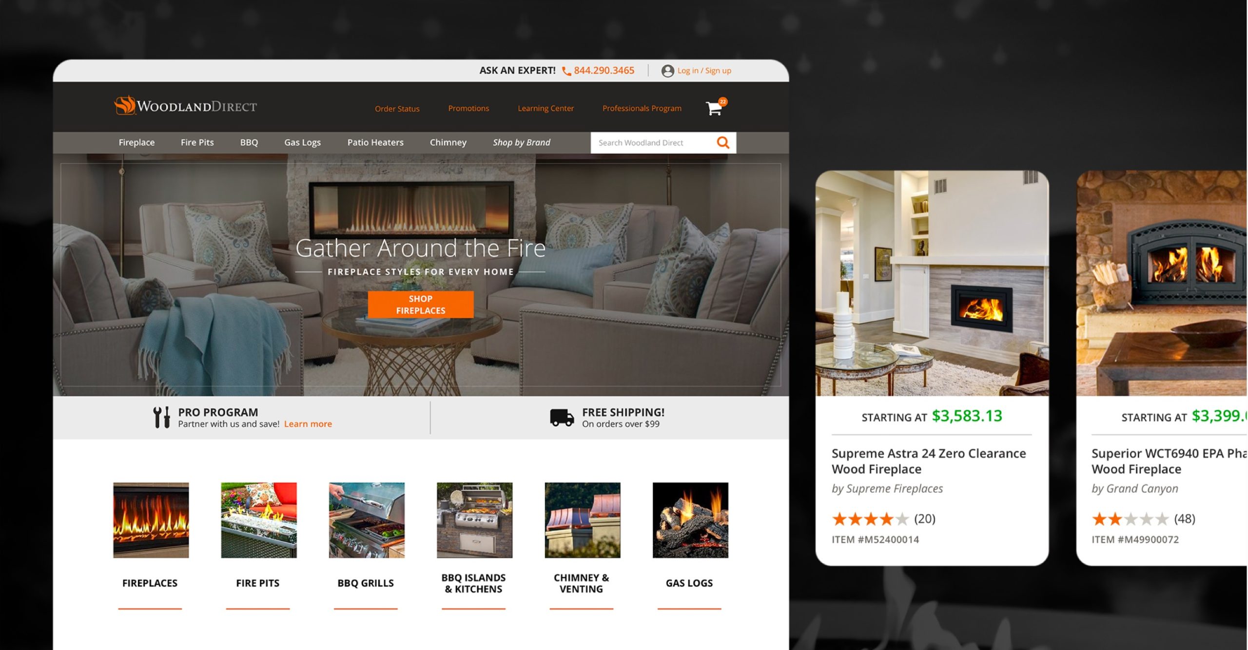 Woodland Direct Screens