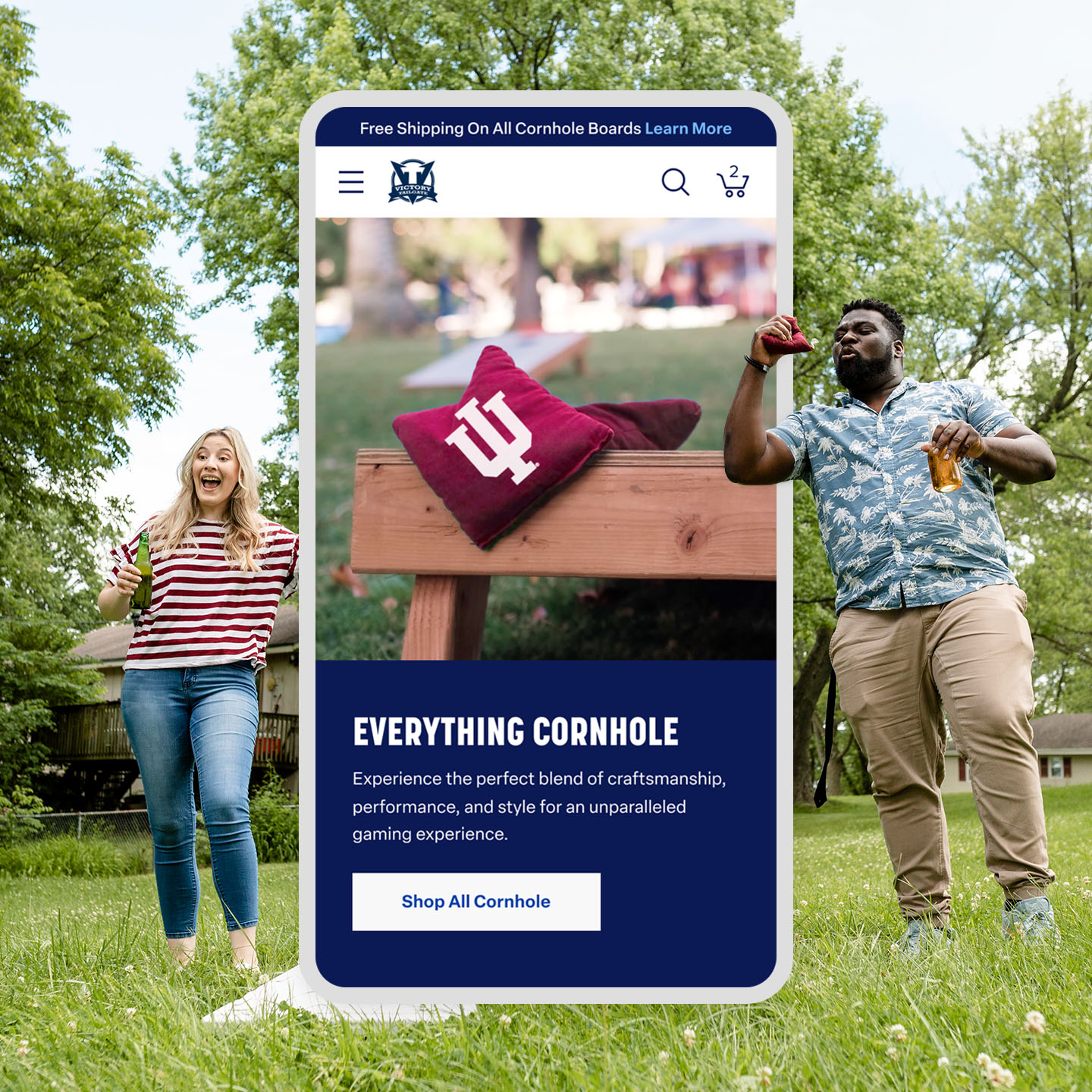 Victory Tailgate - Everything Cornhole