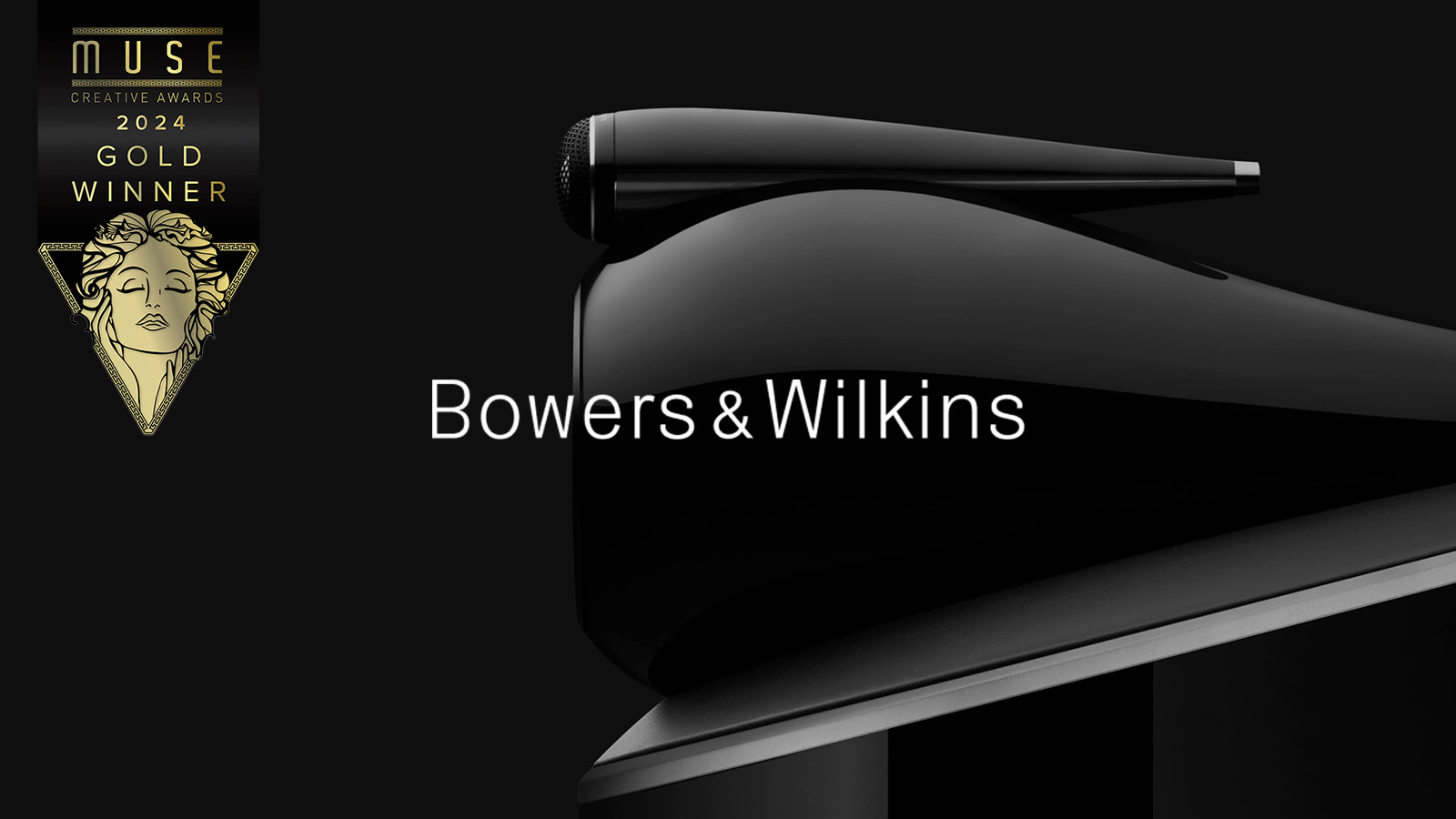 Bowers & Wilkins Wins Gold for MUSE Awards "Website - Electronics"