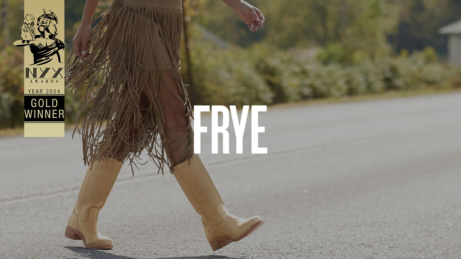 Frye wins Gold NYX Award