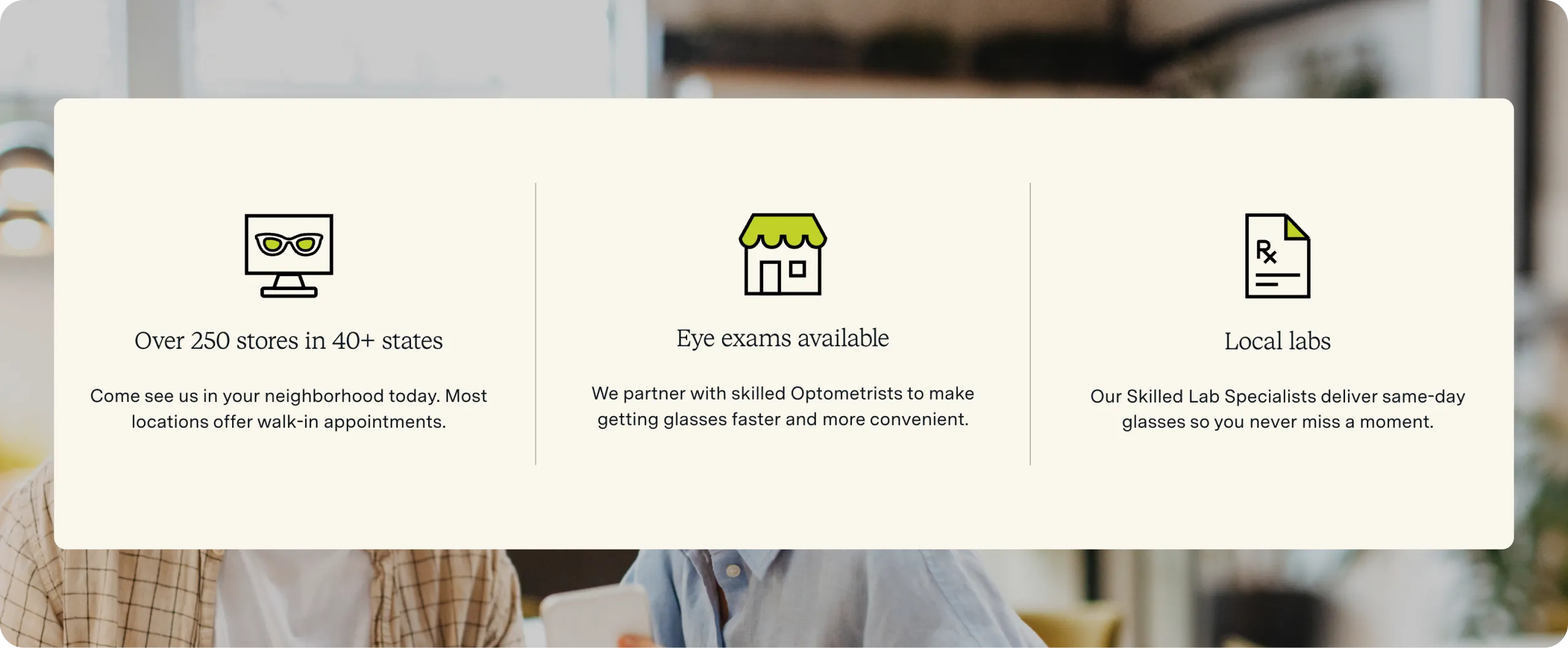 Eyemart Express Icon Feature