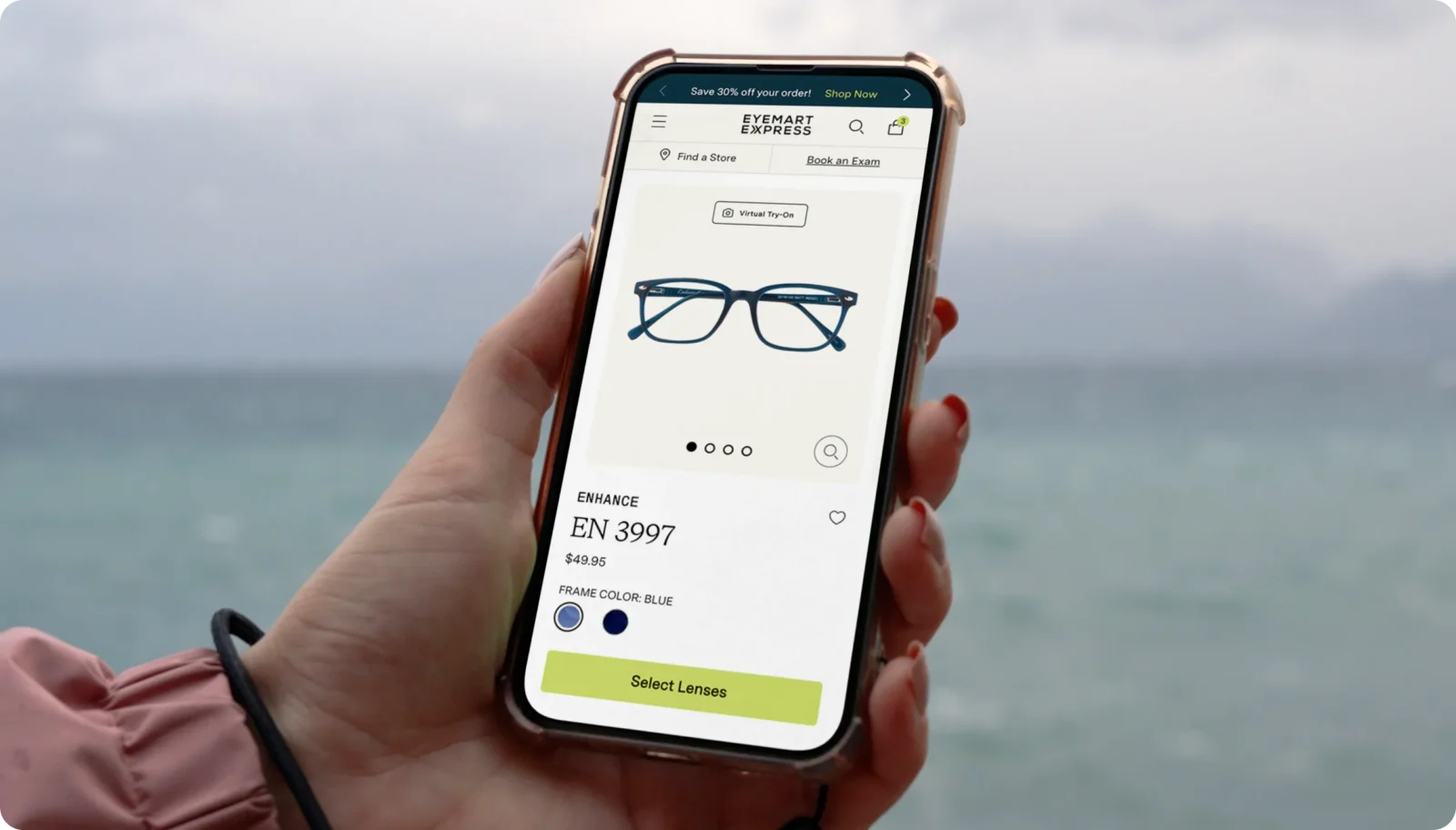 Eyemart Express Virtual Try-On